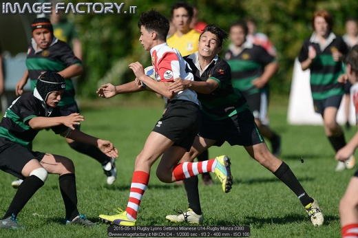 2015-05-16 Rugby Lyons Settimo Milanese U14-Rugby Monza 0380